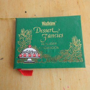 Watkins Dessert Fancies Holiday Cookbook Christmas Ornament